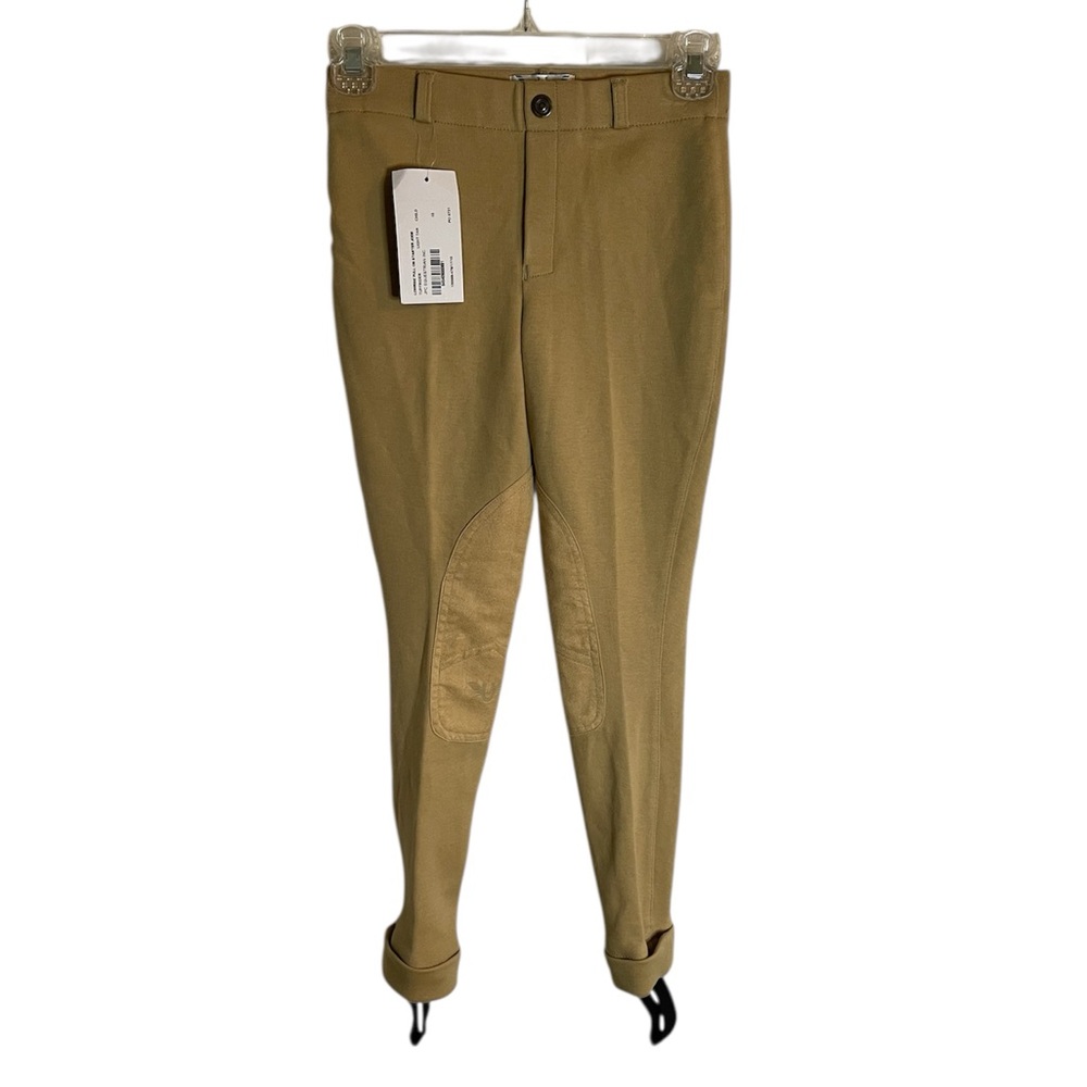 Tuffrider Lowrise Pull-on Starter Jods Kids Size 10 new light tan JPC